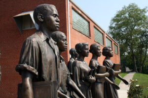 Green McAdoo Cultural Center-statues